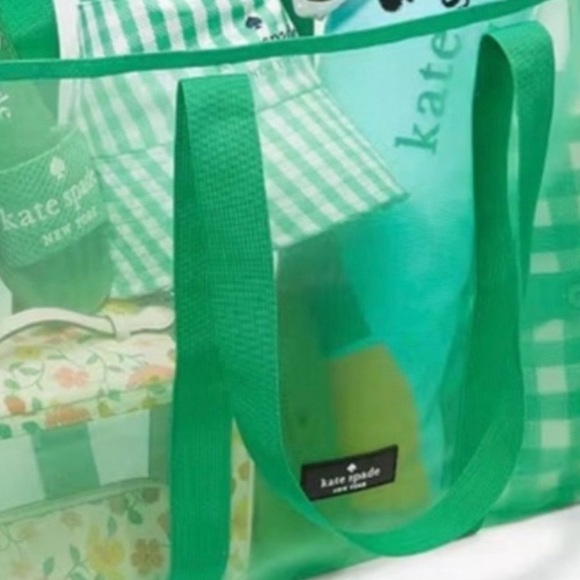 KATE SPADE CARRY ALL BEACH POOL TOTE!!! This bag is phenomenal!! - Picture 3 of 6